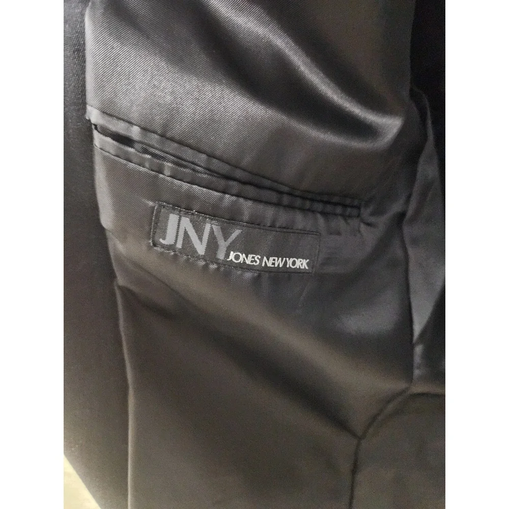 Jones New York JNY Mens Charcoal Gray‎ Cuffed Suit